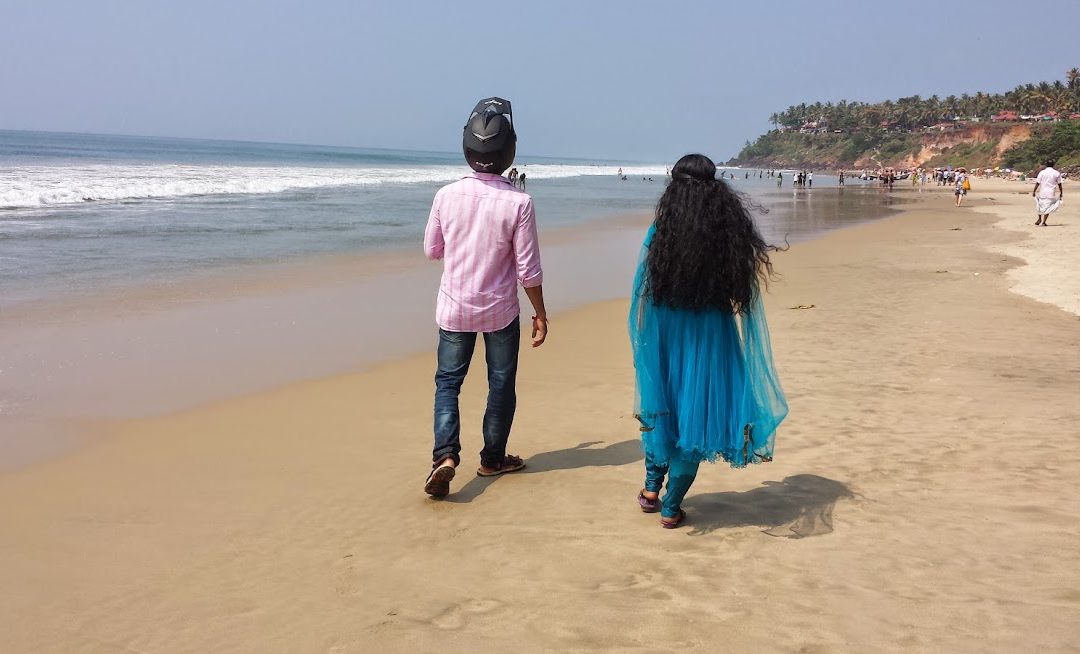Goa, la dame au sari vert, 2014